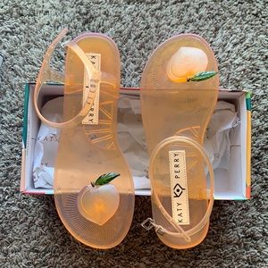 Katy Perry Orange Jelly Flats